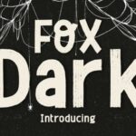 Fox Dark Font - Featured Image