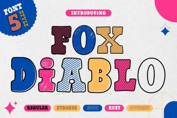 Fox Diablo Font - Featured Image