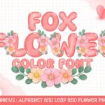 Fox Flower Font - Featured Image