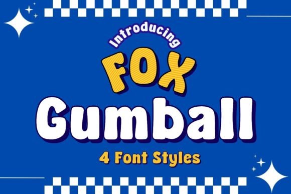 Fox Gumball Font - Featured Image