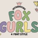 Fox Gurls Font - Featured Image