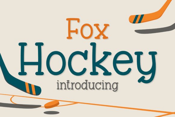 Fox Hockey Font - Featured Image