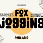 Fox Jogging Font - Featured Image