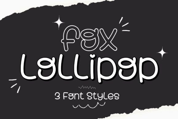 Fox Lollipop Font - Featured Image
