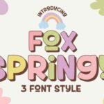 Fox Springy Font - Featured Image