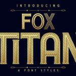 Fox Titan Font - Featured Image
