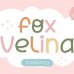 Fox Velina Font - Featured Image
