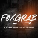 Foxgrab Font - Featured Image