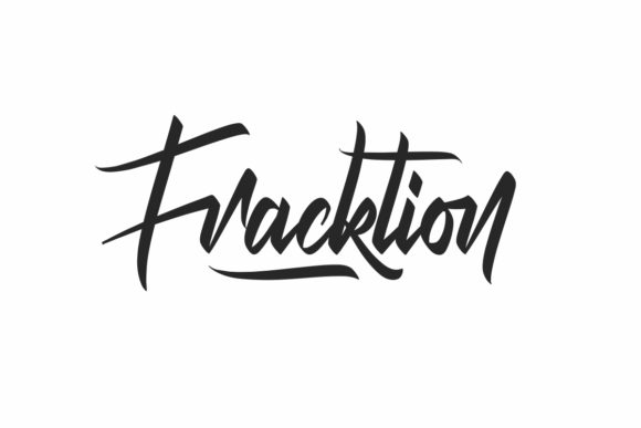 Fracktion Font - Featured Image