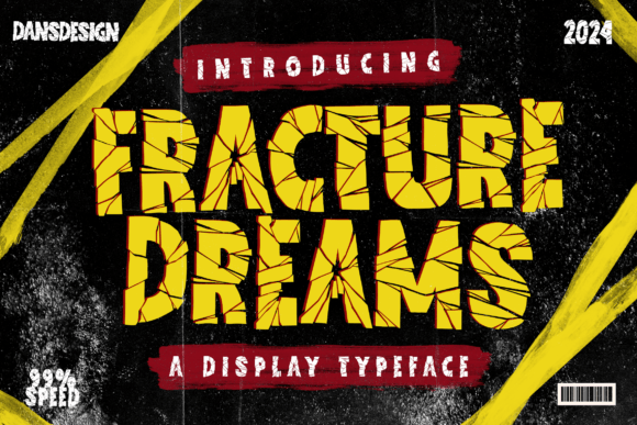 Fracture Dreams Font - Featured Image