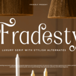 Fradesty Font - Featured Image