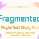 Fragmented Font - Featured Image