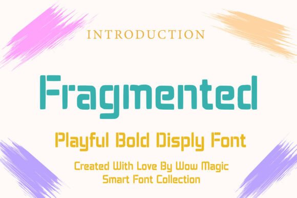 Fragmented Font - Featured Image