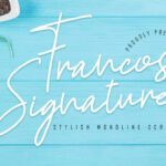 Francos Signature Font - Featured Image