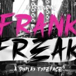 Frank Freak Font - Featured Image