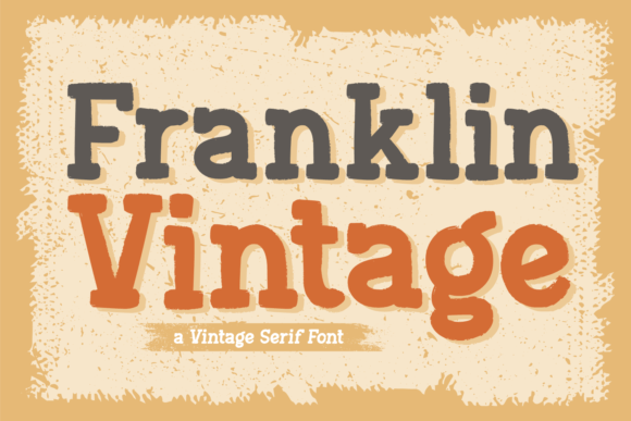 Franklin Vintage Font - Featured Image