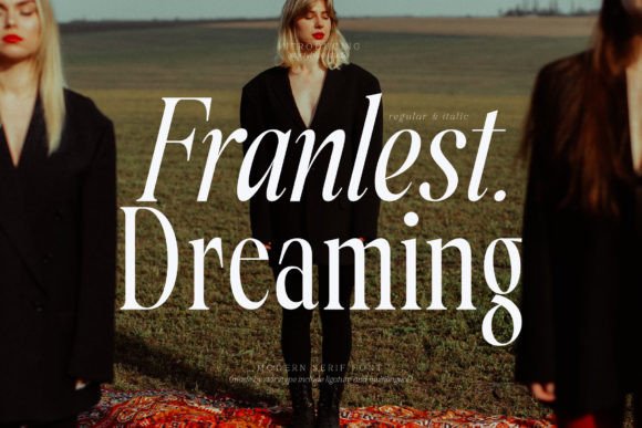 Franlest Dreaming Font - Featured Image
