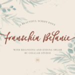 Franschia Belanie Font - Featured Image