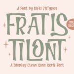 Fratis Tilont Font - Featured Image