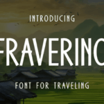 Fraverino Font - Featured Image