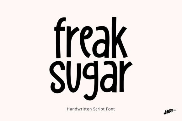 Freak Sugar Font - Featured Image