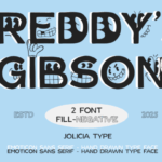 Freddygibson Regular Font - Featured Image