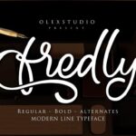 Fredly Font - Featured Image
