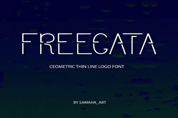 Freegata Font - Featured Image