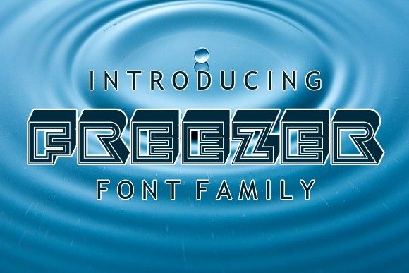 Freezer Font - Featured Image