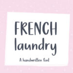 French Laundry Font - Featured Image