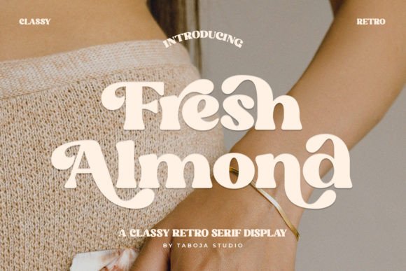 Fresh Almond Font - Featured Image