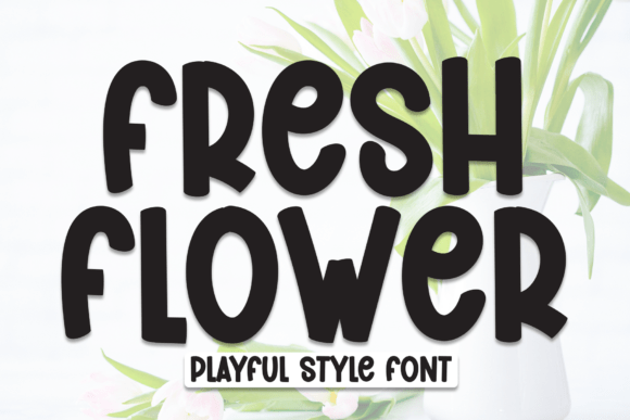 Fresh Flower Font - Featured Image