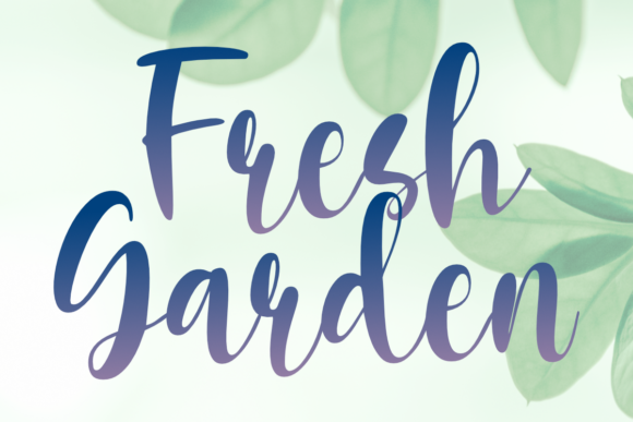 Fresh Garden Font - Featured Image