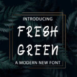 Fresh Green Font - Featured Image