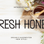 Fresh Honey Font - Featured Image