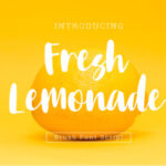 Fresh Lemonade Font - Featured Image