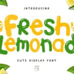 Fresh Lemonade Font - Featured Image
