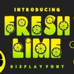 Fresh Lime Font - Featured Image