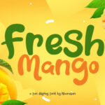 Fresh Mango Font - Featured Image