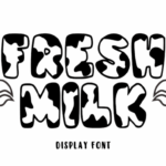 Fresh Milk Font - Featured Image
