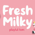 Fresh Milky Font - Featured Image