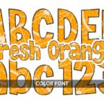 Fresh Orange Font - Featured Image