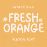 Fresh Orange Font - Featured Image