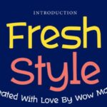 Fresh Style Font - Featured Image