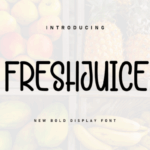 Freshjuice Font - Featured Image