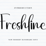 Freshline Font - Featured Image