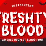Freshty Blood Font - Featured Image