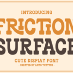 Friction Surface Font - Featured Image