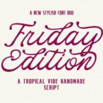 Friday Edition Duo Font - Featured Image