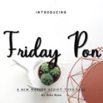 Friday Pon Font - Featured Image